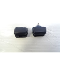 80 Mercedes W116 300SD trim set, sunvisor clips blue