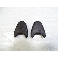 80 Mercedes W116 300SD trim set, seat belt bolt covers black 0008680430