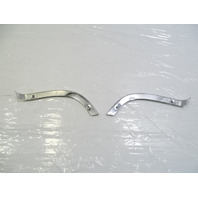 80 Mercedes W116 300SD trim set, headlight eyebrow, left/right, chrome