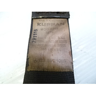 80 Mercedes W116 300SD seatbelt, seat belt, right rear, black 1238601085