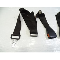 80 Mercedes W116 300SD seat belt buckle set, rear, black, 1238600469