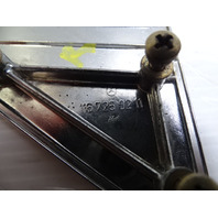 80 Mercedes W116 300SD trim, interior, mirror bolt cover plate chrome, right 1167250211