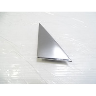 80 Mercedes W116 300SD trim, interior, mirror bolt cover plate chrome, right 1167250211