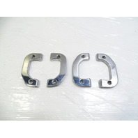80 Mercedes W116 300SD trim set, door latch surround chrome