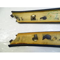 80 Mercedes W116 300SD trim set, a-pillar, interior left/right blue
