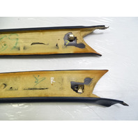 80 Mercedes W116 300SD trim set, a-pillar, interior left/right blue