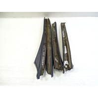 80 Mercedes W116 300SD trim set, interior door trim moulding blue