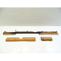 80 Mercedes W116 300SD wood trim set, on dash, zebrano 3pc