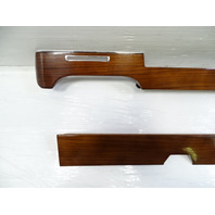80 Mercedes W116 300SD wood trim set, on dash, zebrano 3pc