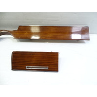 80 Mercedes W116 300SD wood trim set, on dash, zebrano 3pc