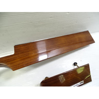 80 Mercedes W116 300SD wood trim set, on dash, zebrano 3pc