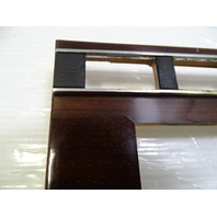 80 Mercedes W116 300SD wood trim, climate control surround, zebrano