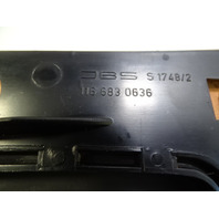 80 Mercedes W116 300SD wood trim, center console, zebrano 1166830636