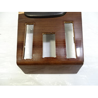 80 Mercedes W116 300SD wood trim, center console, zebrano 1166830636