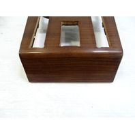 80 Mercedes W116 300SD wood trim, center console, zebrano 1166830636