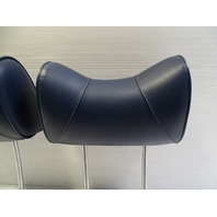80 Mercedes W116 300SD headrest set, left and right, blue