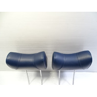80 Mercedes W116 300SD headrest set, left and right, blue