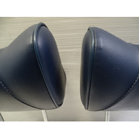 80 Mercedes W116 300SD headrest set, left and right, blue