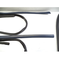 80 Mercedes W116 300SD seal set of 4, door window seal channels blue