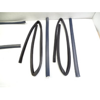 80 Mercedes W116 300SD seal set of 4, door window seal channels blue