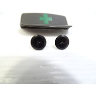 80 Mercedes W116 300SD trim, rear shelf deck medical aid pull handle green