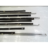 80 Mercedes W116 300SD door moulding and window scraper seal set