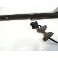 80 Mercedes W116 300SD trim, chrome trunk strip w/seal 3 pc, 1166901980