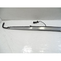 80 Mercedes W116 300SD trim, chrome trunk strip w/seal 3 pc, 1166901980