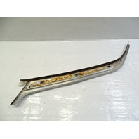 80 Mercedes W116 300SD trim, exterior a pillar chrome moulding left