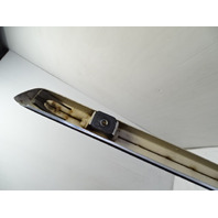 80 Mercedes W116 300SD trim, chrome bumper corner upper, left rear, 1168800771