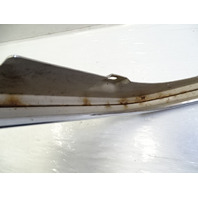 80 Mercedes W116 300SD trim, chrome bumper corner upper, left front, 1168802370