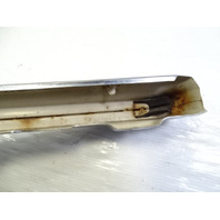 80 Mercedes W116 300SD trim, chrome bumper corner upper, left front, 1168802370