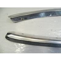 80 Mercedes W116 300SD trim, exterior c pillar chrome moulding rear left/right