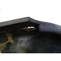 80 Mercedes W116 300SD trim, bumper end extension, left front 1168802170