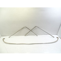 80 Mercedes W116 300SD trim set, front windshield surround, chrome