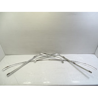 80 Mercedes W116 300SD trim set, rear windshield surround, chrome