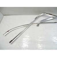 80 Mercedes W116 300SD trim set, rear windshield surround, chrome