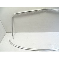 80 Mercedes W116 300SD trim set, rear windshield surround, chrome