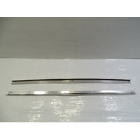 80 Mercedes W116 300SD trim set, roof drip rail chrome