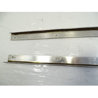 80 Mercedes W116 300SD trim set, roof drip rail chrome