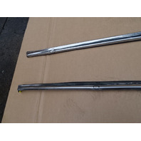 80 Mercedes W116 300SD trim set, rocker moulding, lower, chrome