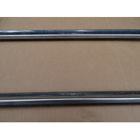 80 Mercedes W116 300SD trim set, rocker moulding, lower, chrome