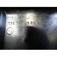 80 Mercedes W116 300SD door panel, left rear blue SWB