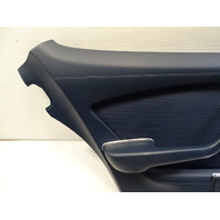 80 Mercedes W116 300SD door panel, left rear blue SWB
