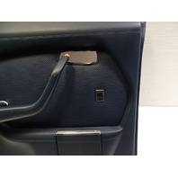 80 Mercedes W116 300SD door panel, left rear blue SWB