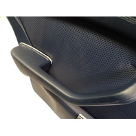 80 Mercedes W116 300SD door panel, left rear blue SWB