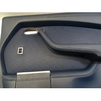 80 Mercedes W116 300SD door panel, right rear blue SWB