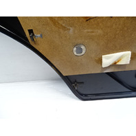 80 Mercedes W116 300SD door panel, right rear blue SWB