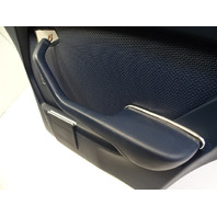 80 Mercedes W116 300SD door panel, right rear blue SWB