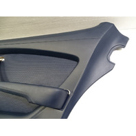 80 Mercedes W116 300SD door panel, right rear blue SWB